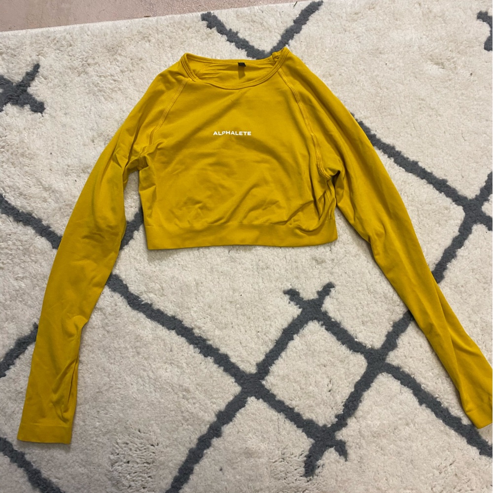 Alphalete Crop Long Sleeve